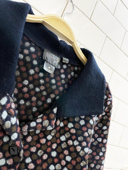 vintage 00s tib design felted wool fall jacket - good market thrift store