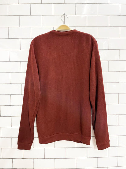 vintage arnold palmer embroidered collar knit cardigan - good market thrift store