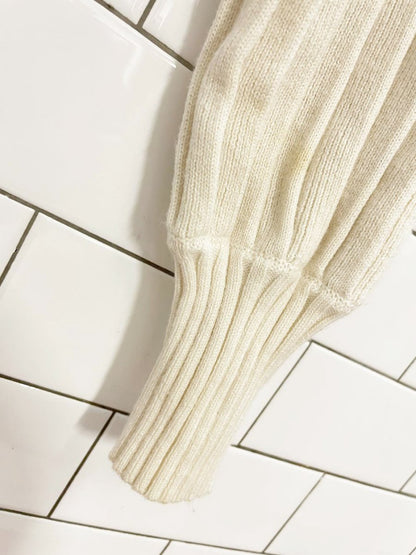 wilfred thais wool - blend balloon sleeve knit cardigan | aritzia - good market thrift store