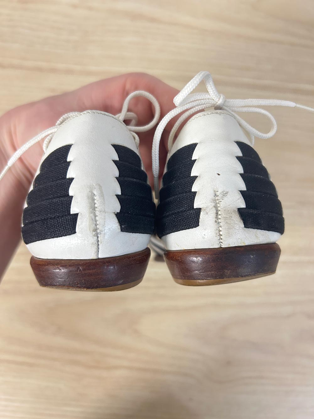 vintage asap leather lace sandal - good market thrift store