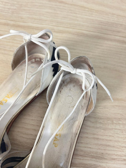 vintage asap leather lace sandal - good market thrift store