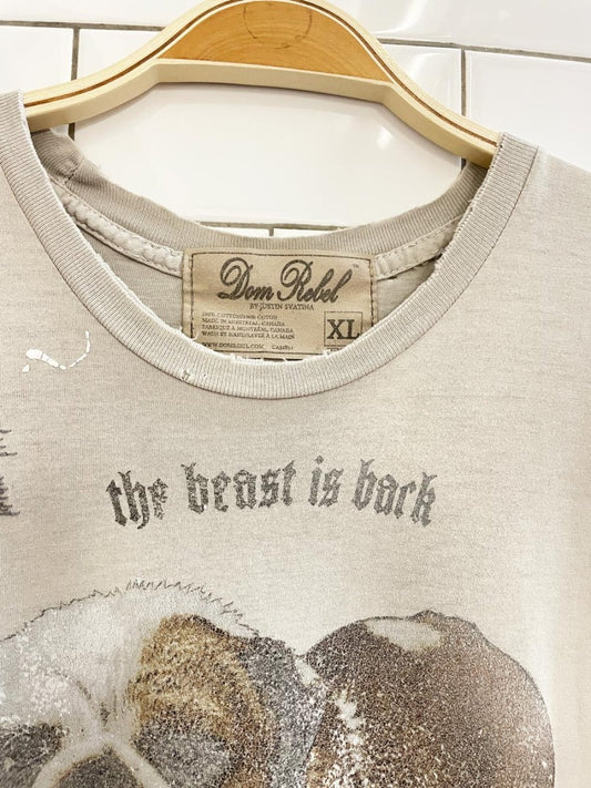 vintage 00s dom rebel pitbull tee - good market thrift store