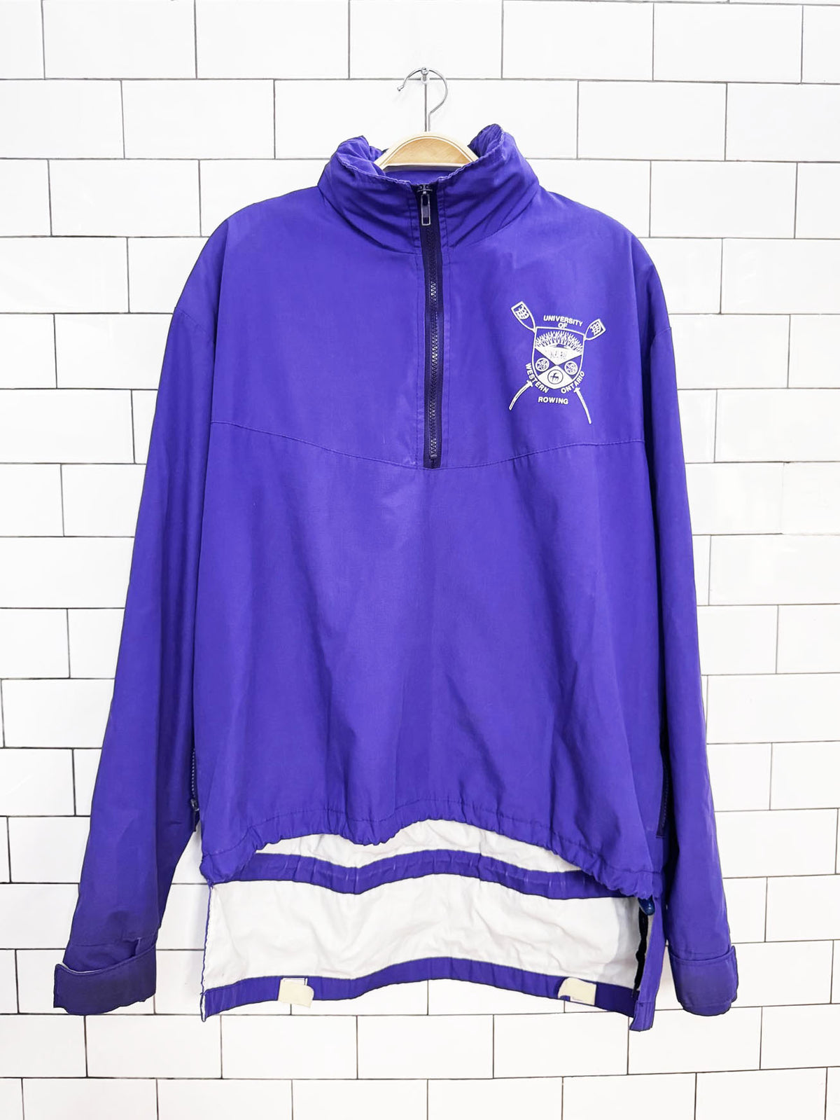 vintage regatta sport x UWO varsity rowing jacket | university of western ontario