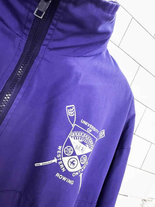 vintage regatta sport x UWO varsity rowing jacket | university of western ontario