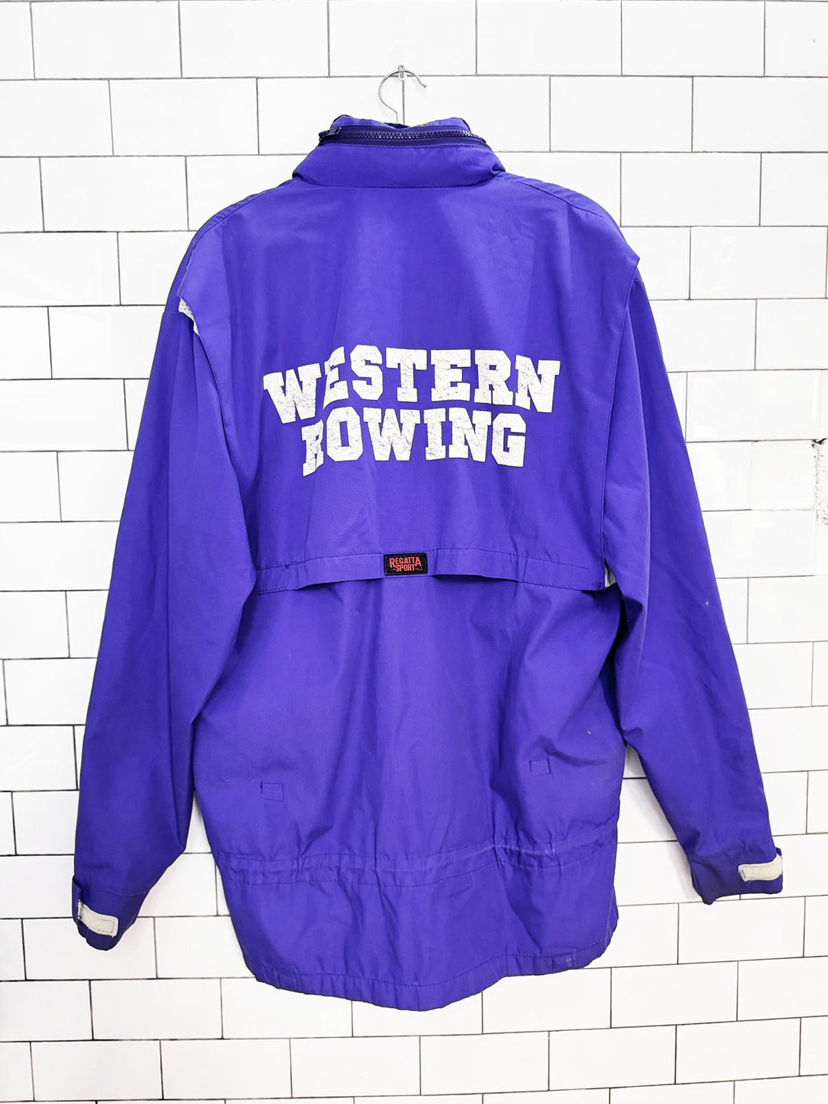 vintage regatta sport x UWO varsity rowing jacket | university of western ontario