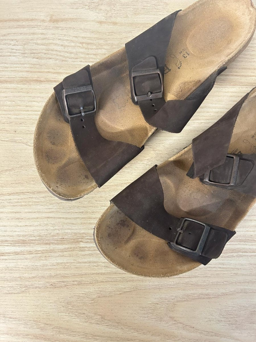 betula birkenstock oiled leather sandal - good market thrift store