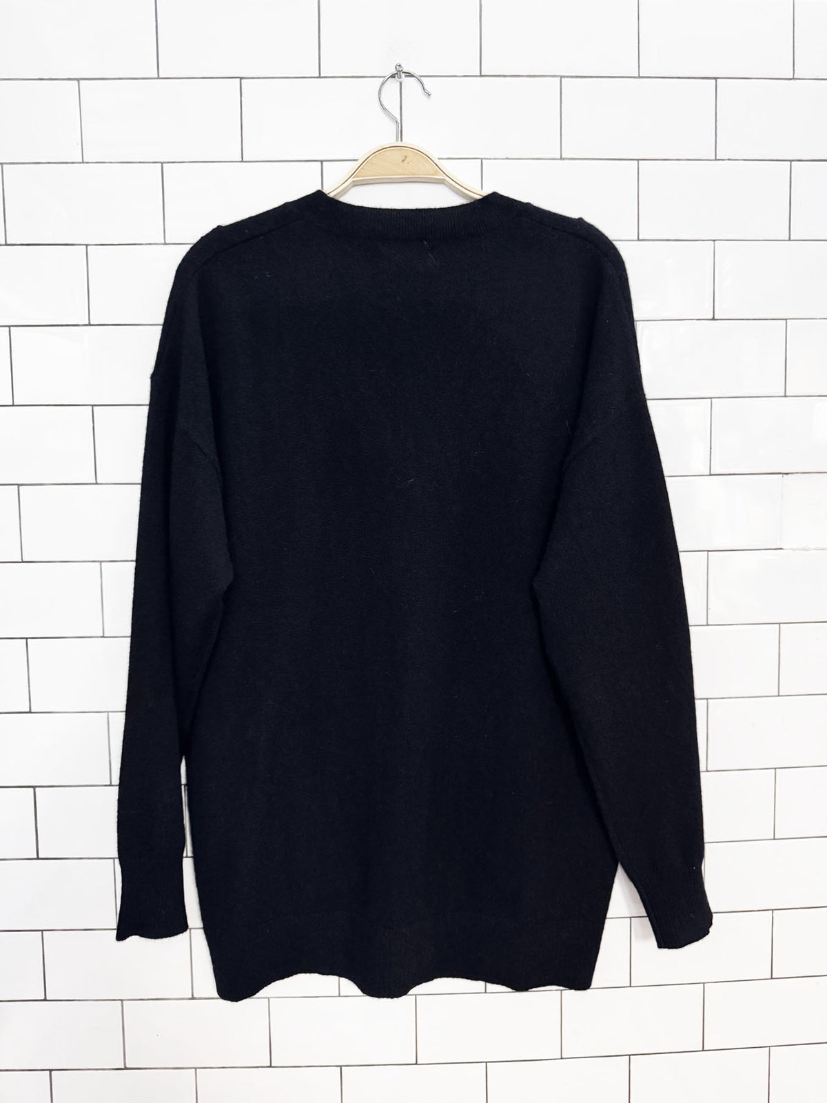 nadaam 100% cashmere knit cardigan sweater