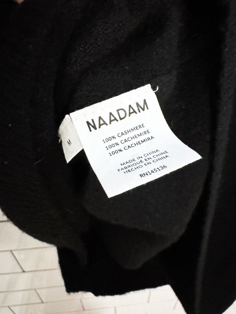 nadaam 100% cashmere knit cardigan sweater