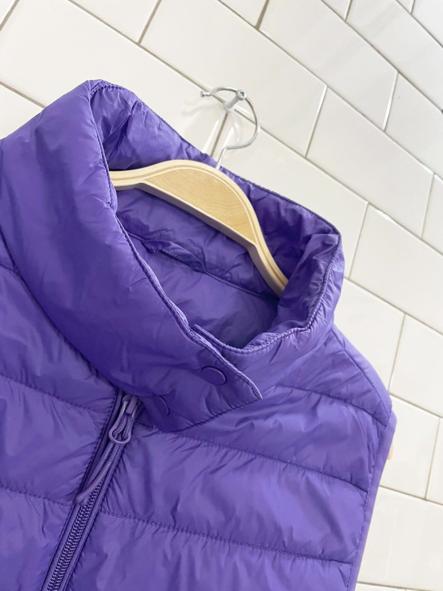 ucob poly - fill puffer vest | united colors of benetton - good market thrift store