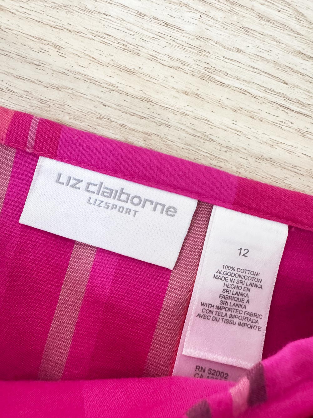 vintage 00s liz claiborne fuschia plaid wrap maxi skirt