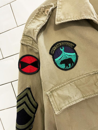 vintage strand surplus texas patch ulility pullover jacket - good market thrift store