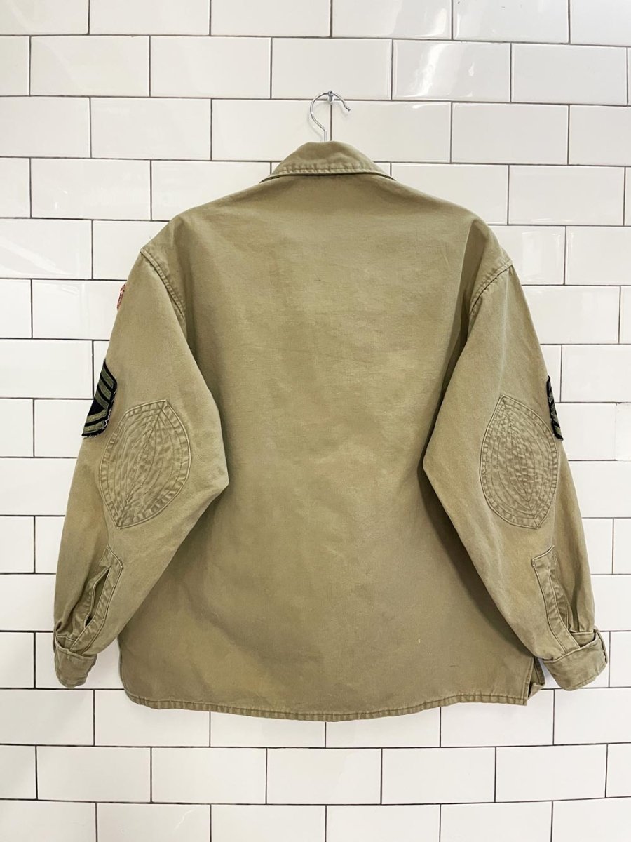 vintage strand surplus texas patch ulility pullover jacket - good market thrift store