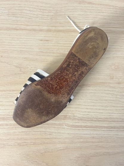 vintage asap leather lace sandal - good market thrift store