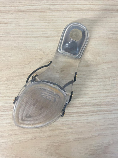 y2k vizzano strappy lucuite heels - good market thrift store