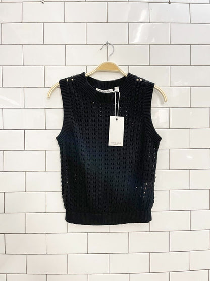 nwt brave soul crochet knit vest top - good market thrift store