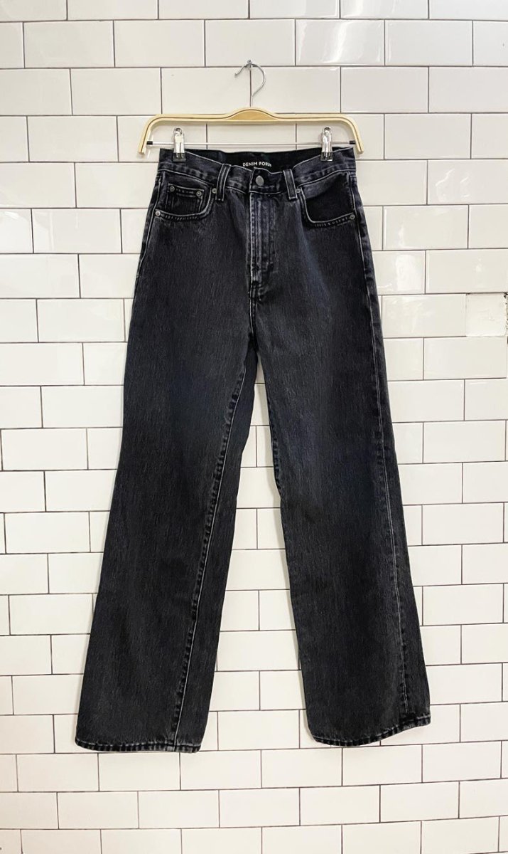 denim forum the farrah high rise wide leg jean - good market thrift store