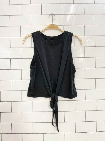 lululemon tie front yoga tank - good market thrift store