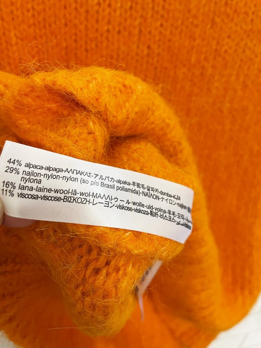 zara alpaca - wool blend high neck sweater vest - good market thrift store