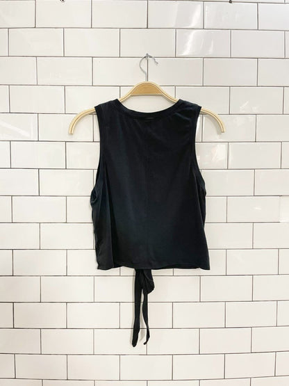 lululemon tie front yoga tank - good market thrift store
