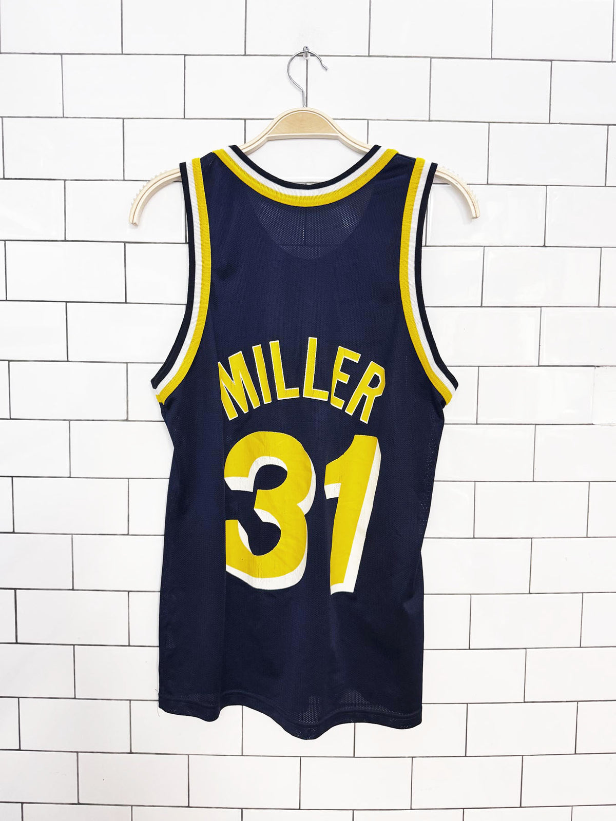 vintage 90s reggie miller indiana pacers #31 jersey | champion | NBA