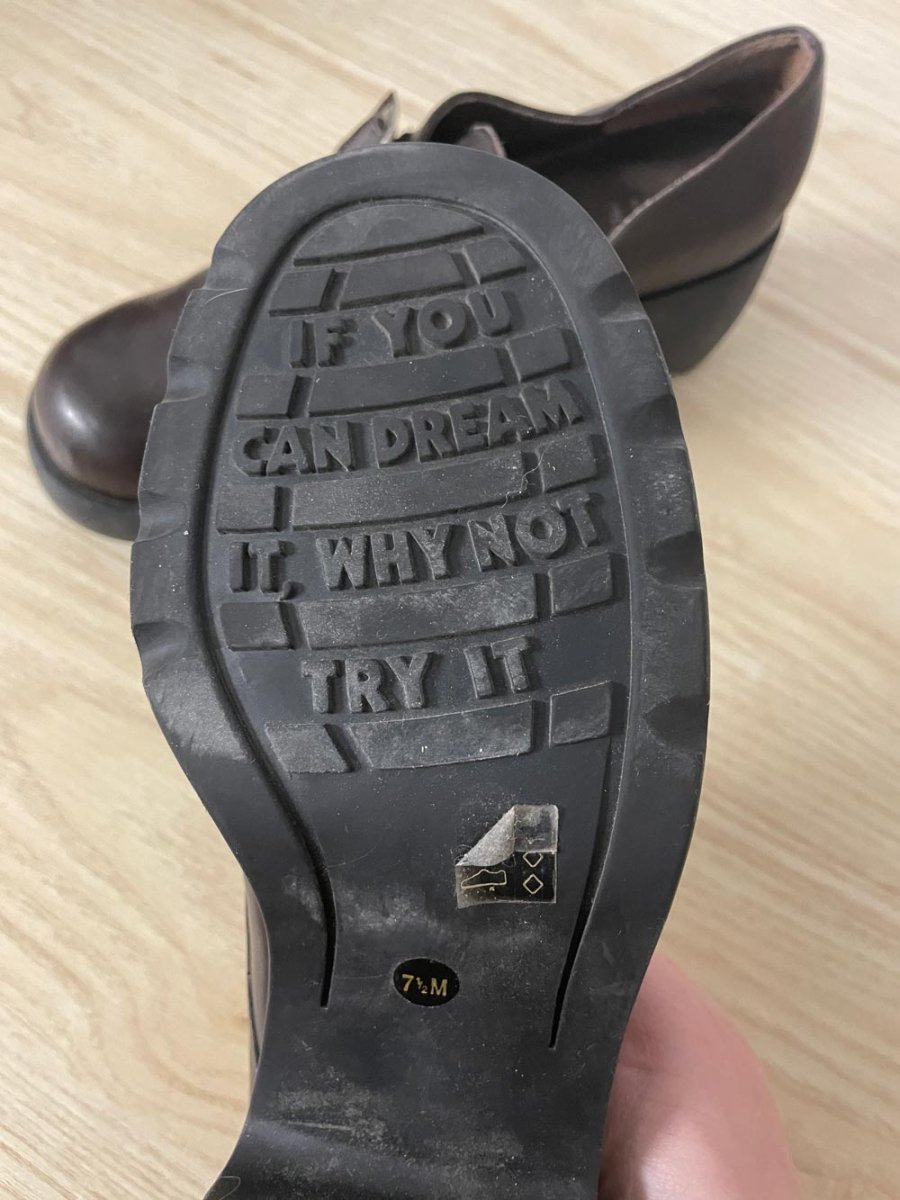 vintage 90s nine west buckle leather loafer - good market thrift store