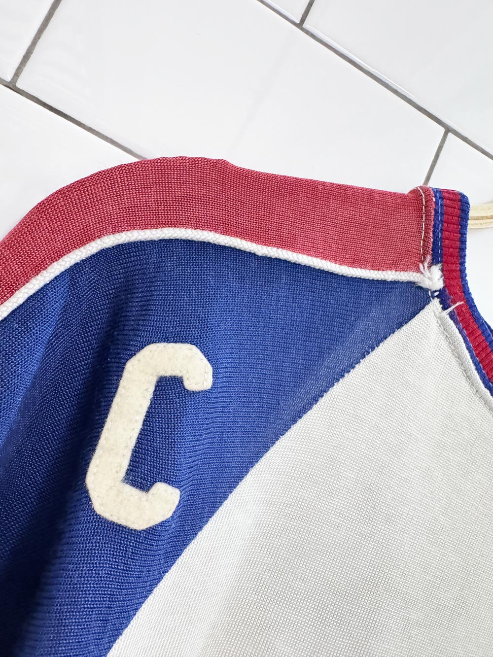vintage 60s southern varsity raglan jersey | russell