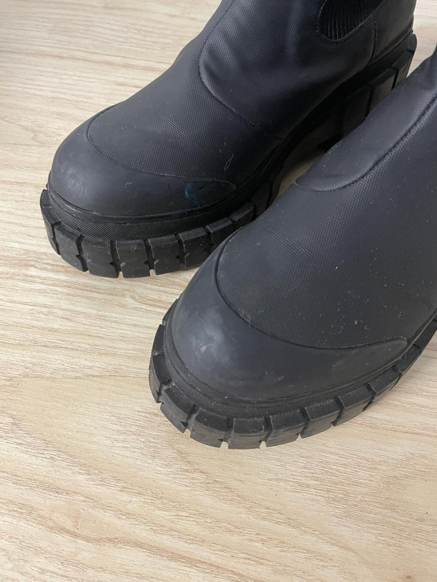 no name lug sole chelsea boot - good market thrift store