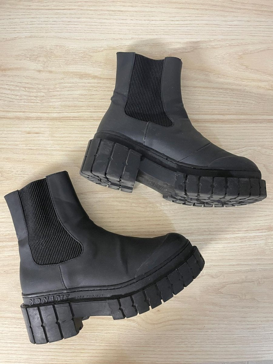 no name lug sole chelsea boot - good market thrift store