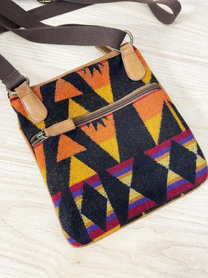 pendleton wool southwestern crossbody bag - good market thrift store