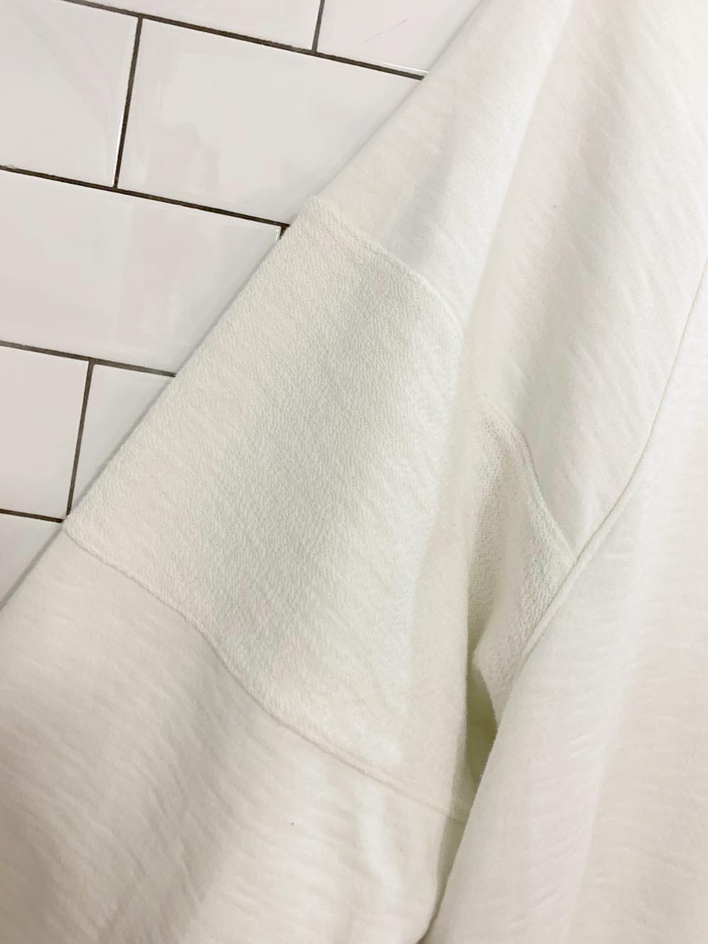 madewell MWL oversized two-tone sweatshirt