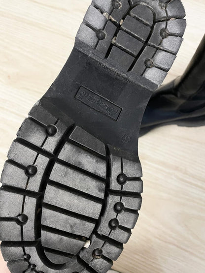 l'intervalle chunky mid - calf leather chelsea boot - good market thrift store