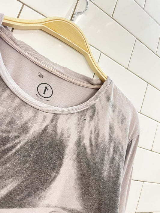 pagano italy big face graphic long sleeve tee - good market thrift store