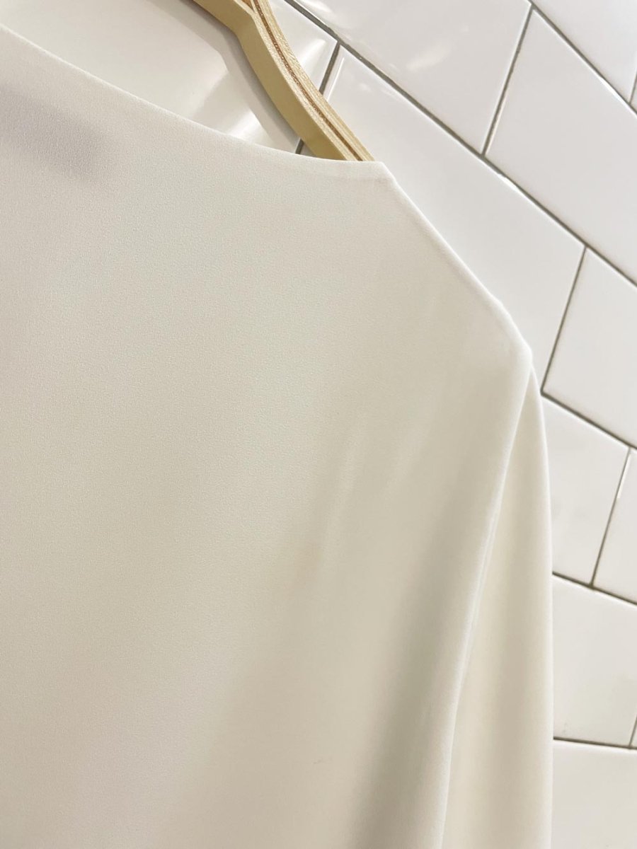 babaton randy short sleeve blouse - good market thrift store