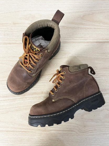 roots tuff oiled leather hiking boots - good market thrift store