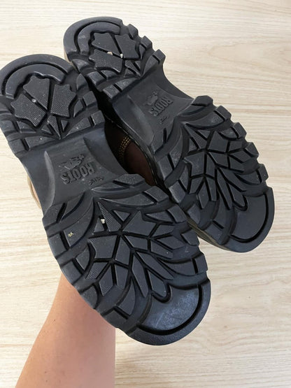 roots tuff oiled leather hiking boots - good market thrift store