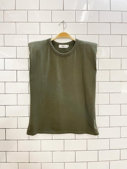 the frankie shop eva shoulder pad top - good market thrift store