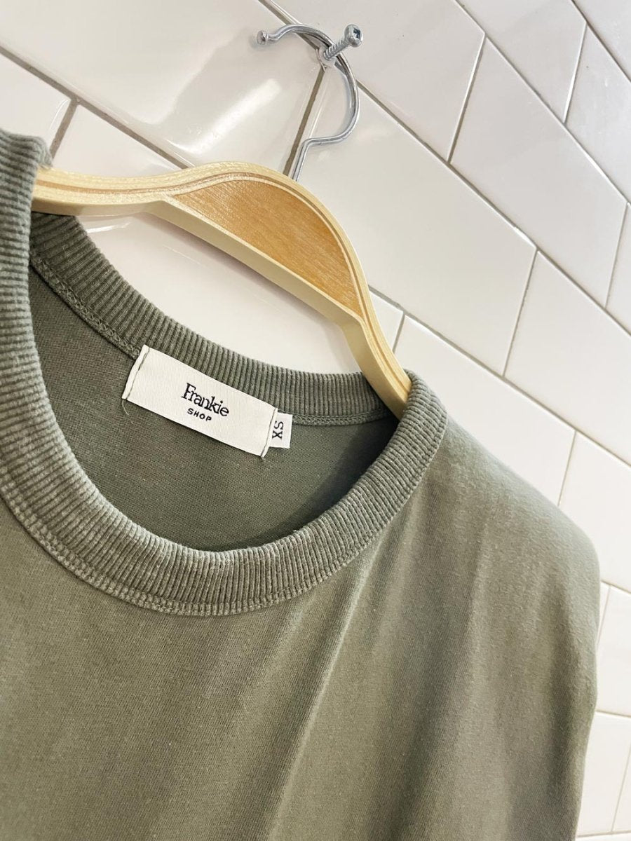 the frankie shop eva shoulder pad top - good market thrift store