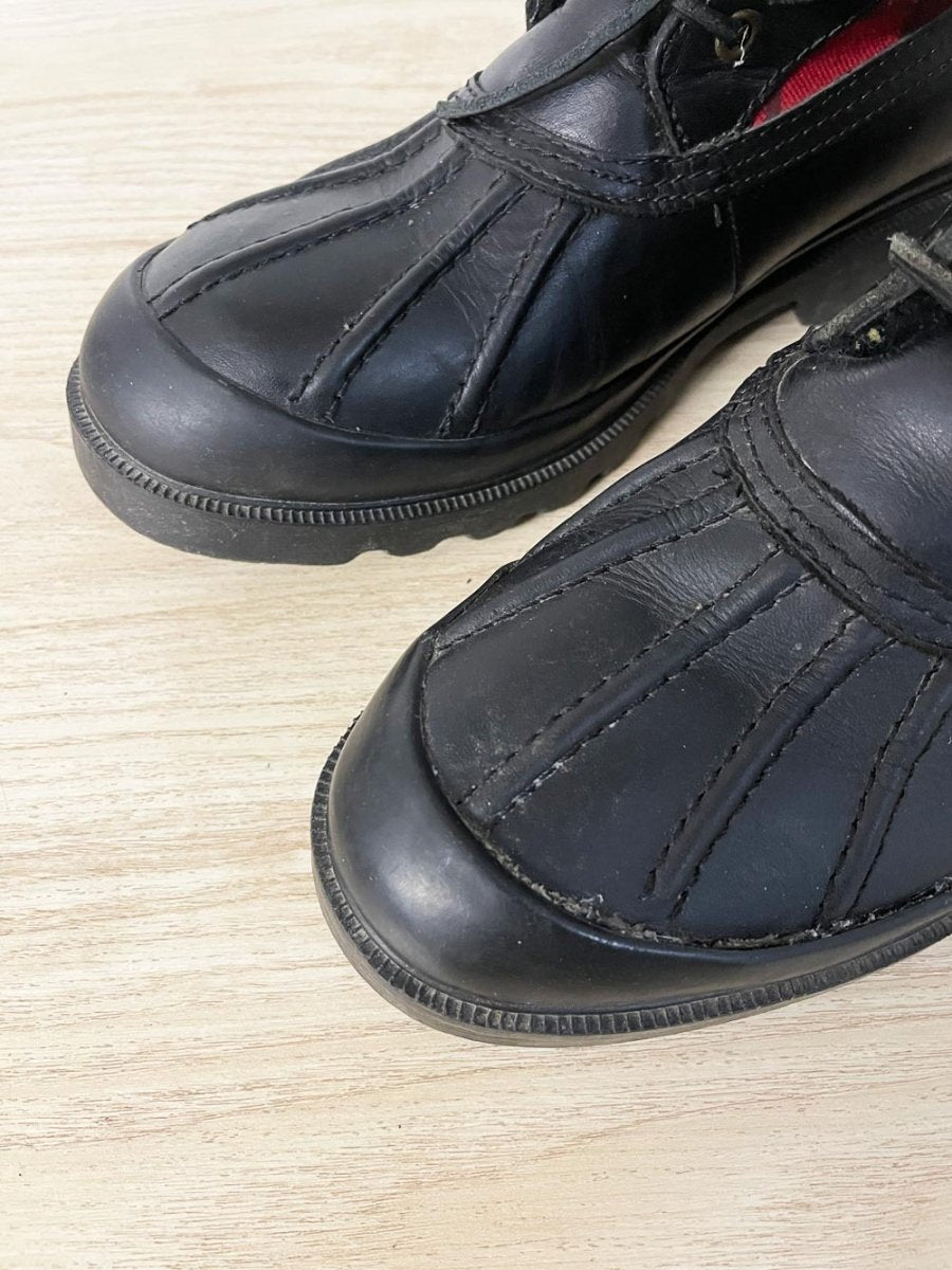 polo ralph lauren udel tartan punk shearling boots - good market thrift store