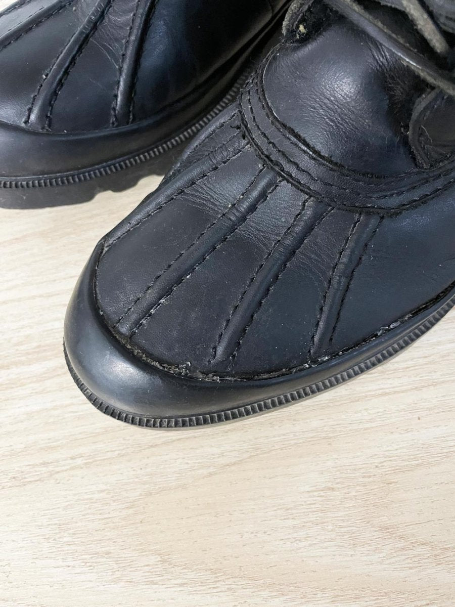 polo ralph lauren udel tartan punk shearling boots - good market thrift store