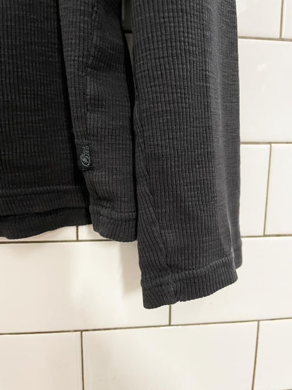 john varvatos waffle long sleeve top - good market thrift store