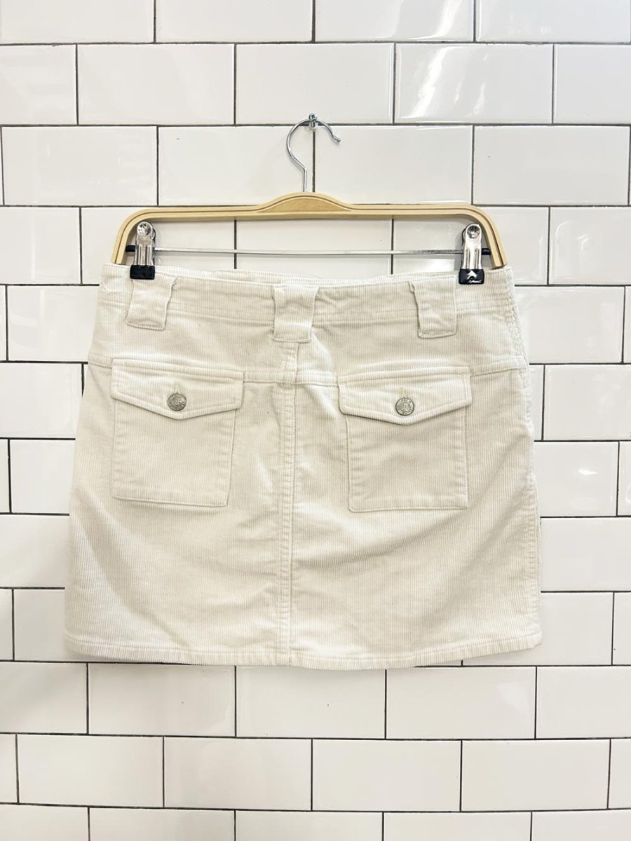 polo jeans corduroy mini skirt | ralph lauren - good market thrift store