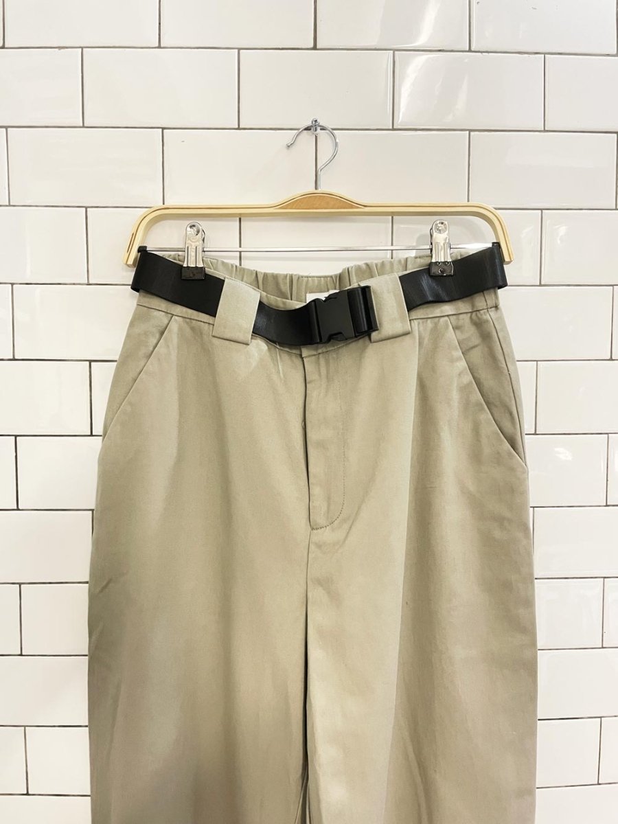 tna belted utility jogger twill pant - good market thrift store