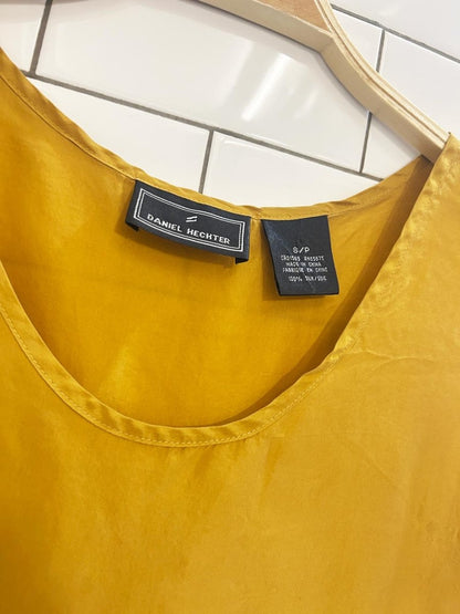 vintage daniel hetcher silk tank - good market thrift store