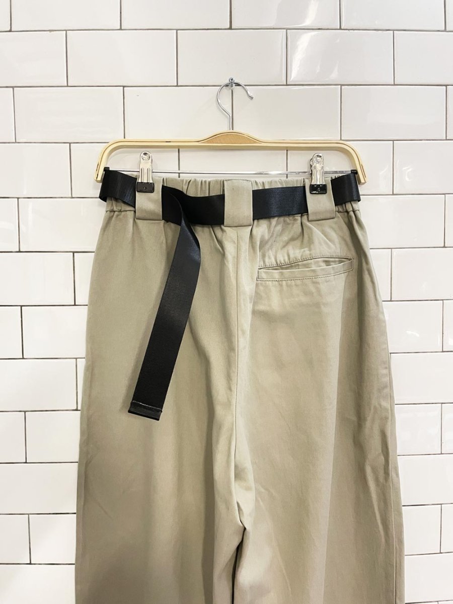tna belted utility jogger twill pant - good market thrift store
