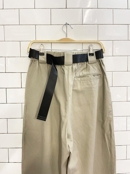tna belted utility jogger twill pant - good market thrift store