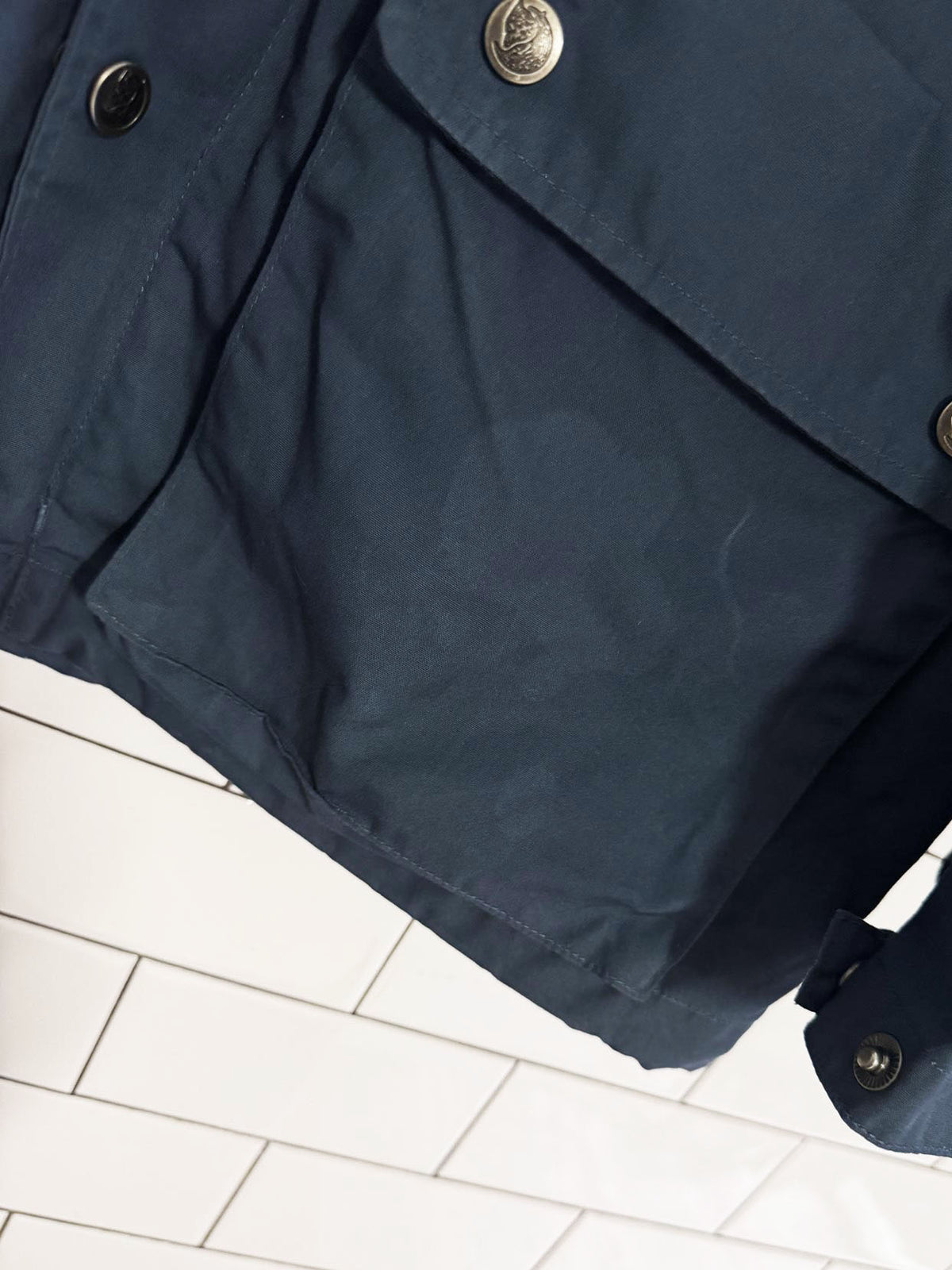 fjällräven greenland G-1000 full zip + snap button jacket