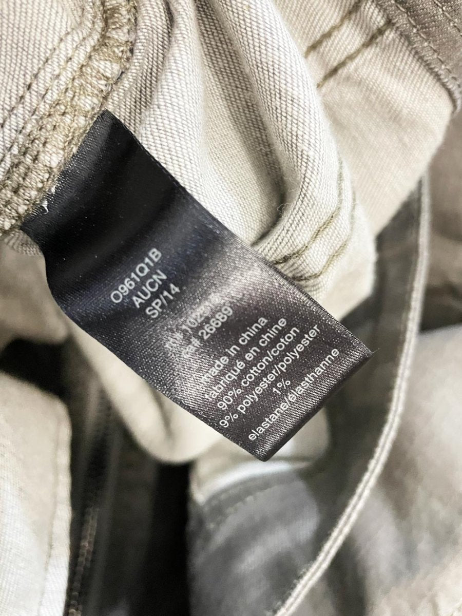 john varvatos stretch cotton full zip jacket - good market thrift store