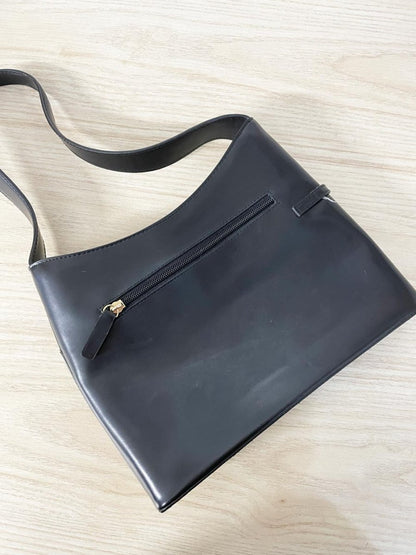 y2k mexx faux leather shoulder bag - good market thrift store