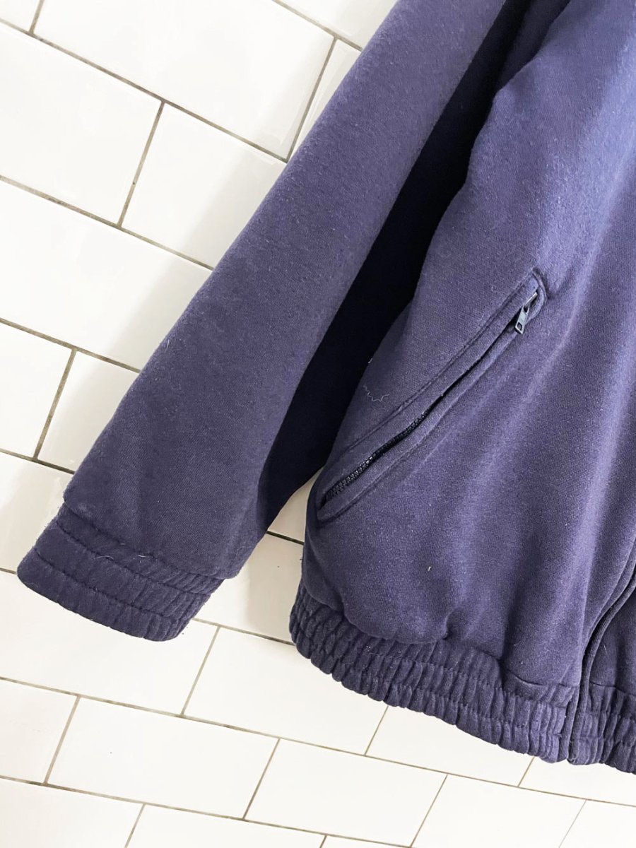 vintage 90s eddie bauer hooded cardigan sweatshirt jacket - good market thrift store