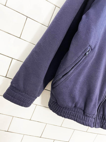 vintage 90s eddie bauer hooded cardigan sweatshirt jacket - good market thrift store